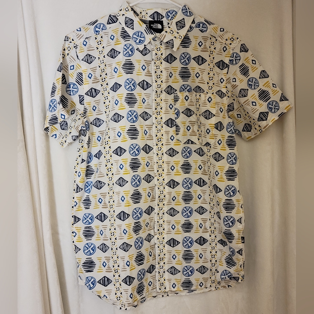 The North Face Mens Button Up Shirt Size Medium